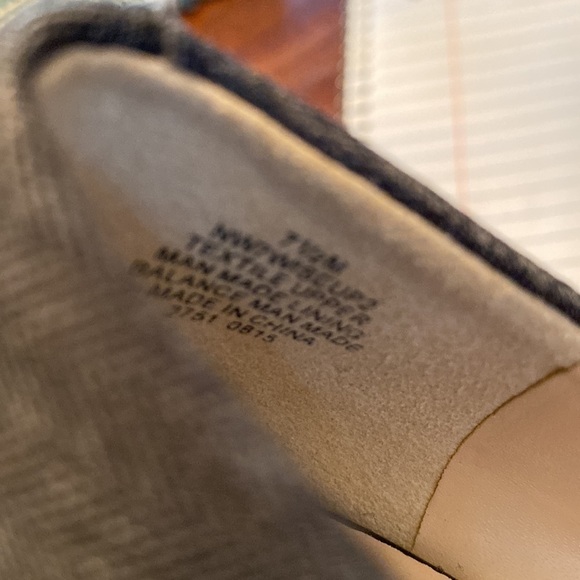 Nine West Black|White Herringbone fabric size 7.5 - Picture 8 of 10